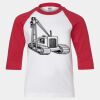 Youth Three Quarter Sleeve Baseball T-Shirt Thumbnail
