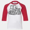 Youth Three Quarter Sleeve Baseball T-Shirt Thumbnail