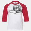 Youth Three Quarter Sleeve Baseball T-Shirt Thumbnail