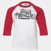Youth Three Quarter Sleeve Baseball T-Shirt Thumbnail
