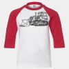 Youth Three Quarter Sleeve Baseball T-Shirt Thumbnail