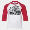 Youth Three Quarter Sleeve Baseball T-Shirt Thumbnail
