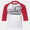 Youth Three Quarter Sleeve Baseball T-Shirt Thumbnail