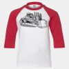 Youth Three Quarter Sleeve Baseball T-Shirt Thumbnail