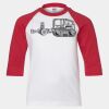 Youth Three Quarter Sleeve Baseball T-Shirt Thumbnail