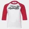 Youth Three Quarter Sleeve Baseball T-Shirt Thumbnail