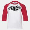 Youth Three Quarter Sleeve Baseball T-Shirt Thumbnail