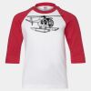 Youth Three Quarter Sleeve Baseball T-Shirt Thumbnail