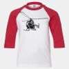 Youth Three Quarter Sleeve Baseball T-Shirt Thumbnail