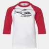 Youth Three Quarter Sleeve Baseball T-Shirt Thumbnail