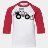 Youth Three Quarter Sleeve Baseball T-Shirt Thumbnail