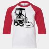 Youth Three Quarter Sleeve Baseball T-Shirt Thumbnail