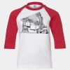 Youth Three Quarter Sleeve Baseball T-Shirt Thumbnail