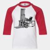 Youth Three Quarter Sleeve Baseball T-Shirt Thumbnail