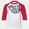 Youth Three Quarter Sleeve Baseball T-Shirt Thumbnail