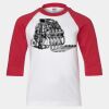 Youth Three Quarter Sleeve Baseball T-Shirt Thumbnail