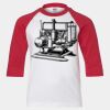 Youth Three Quarter Sleeve Baseball T-Shirt Thumbnail