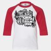 Youth Three Quarter Sleeve Baseball T-Shirt Thumbnail