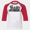 Youth Three Quarter Sleeve Baseball T-Shirt Thumbnail