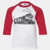 Youth Three Quarter Sleeve Baseball T-Shirt Thumbnail
