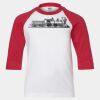 Youth Three Quarter Sleeve Baseball T-Shirt Thumbnail
