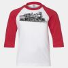Youth Three Quarter Sleeve Baseball T-Shirt Thumbnail