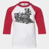 Youth Three Quarter Sleeve Baseball T-Shirt Thumbnail