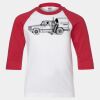 Youth Three Quarter Sleeve Baseball T-Shirt Thumbnail