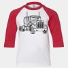 Youth Three Quarter Sleeve Baseball T-Shirt Thumbnail