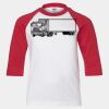 Youth Three Quarter Sleeve Baseball T-Shirt Thumbnail