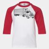 Youth Three Quarter Sleeve Baseball T-Shirt Thumbnail