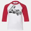 Youth Three Quarter Sleeve Baseball T-Shirt Thumbnail