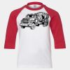 Youth Three Quarter Sleeve Baseball T-Shirt Thumbnail