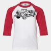 Youth Three Quarter Sleeve Baseball T-Shirt Thumbnail