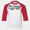 Youth Three Quarter Sleeve Baseball T-Shirt Thumbnail