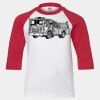 Youth Three Quarter Sleeve Baseball T-Shirt Thumbnail