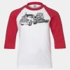 Youth Three Quarter Sleeve Baseball T-Shirt Thumbnail