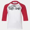 Youth Three Quarter Sleeve Baseball T-Shirt Thumbnail