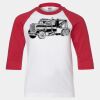 Youth Three Quarter Sleeve Baseball T-Shirt Thumbnail