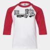 Youth Three Quarter Sleeve Baseball T-Shirt Thumbnail
