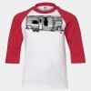 Youth Three Quarter Sleeve Baseball T-Shirt Thumbnail