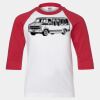 Youth Three Quarter Sleeve Baseball T-Shirt Thumbnail