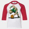 Youth Three Quarter Sleeve Baseball T-Shirt Thumbnail