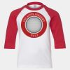 Youth Three Quarter Sleeve Baseball T-Shirt Thumbnail