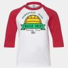 Youth Three Quarter Sleeve Baseball T-Shirt Thumbnail