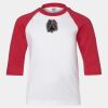 Youth Three Quarter Sleeve Baseball T-Shirt Thumbnail