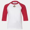 Youth Three Quarter Sleeve Baseball T-Shirt Thumbnail