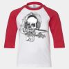 Youth Three Quarter Sleeve Baseball T-Shirt Thumbnail