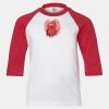 Youth Three Quarter Sleeve Baseball T-Shirt Thumbnail
