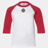 Youth Three Quarter Sleeve Baseball T-Shirt Thumbnail